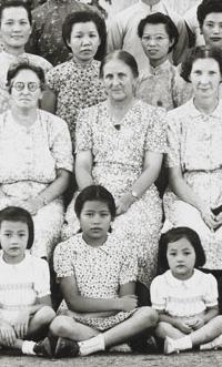 Mary Paton 1948 at Shantou